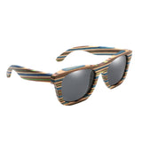 Max Wood Vintage Retro Polarized Uv Protection Fashion Sunglasses Eyeware Gray