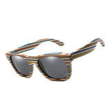 Max Wood Vintage Retro Polarized Uv Protection Fashion Sunglasses Eyeware Gray