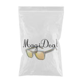 Max Wood Vintage Retro Polarized Uv Protection Fashion Sunglasses Eyeware Orange