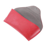 Max Portable Sunglasses Case  Pouch Soft Eye Glasses Case for Women Men Red