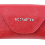 Max Portable Sunglasses Case  Pouch Soft Eye Glasses Case for Women Men Red