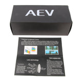 Max AEV Zipper Sunglasses Eyeglasses Hard Case Glasses Box Holder Pouch Black 01