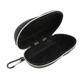 Max AEV Zipper Sunglasses Eyeglasses Hard Case Glasses Box Holder Pouch Black 01