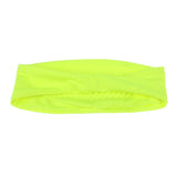 Sport Elastic Sweatband Sweat Moisture Wicking Absorbing Headband Green