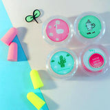 Max 6 Pieces Sleep Earplugs Noise Cancelling Ear Plugs for Sleeping with Case 1#