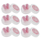 Max 6 Pieces Sleep Earplugs Noise Cancelling Ear Plugs for Sleeping with Case 1#