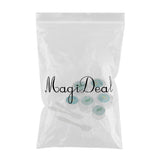 Max 6 Pieces Resuable Travel Sample Bottle Container Makeup Empty Jar Pot Box 4#
