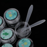 Max 6 Pieces Resuable Travel Sample Bottle Container Makeup Empty Jar Pot Box 4#