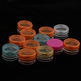 Max Maxb 20 Piece Refillable Cosmetic Jars Sample Makeup Container  3g Round Bottom