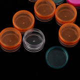 Max Maxb 20 Piece Refillable Cosmetic Jars Sample Makeup Container  3g Round Bottom