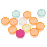 Max Maxb 20 Piece Refillable Cosmetic Jars Sample Makeup Container  3g Round Bottom