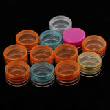 Max Maxb 20 Piece Refillable Cosmetic Jars Sample Makeup Container  3g Round Bottom