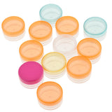 Max Maxb 20 Piece Refillable Cosmetic Jars Sample Makeup Container  3g Round Bottom