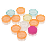 Max Maxb 20 Piece Refillable Cosmetic Jars Sample Makeup Container  3g Round Bottom