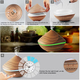 Max Maxb Aroma Humidifier Ultrasonic Fragrance Essential Oil Mist Diffuser EU Plug