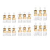 Max Maxb 6 Pieces Glass Pipette Eye Dropper Bottles For Essential Oil Makeup 20ML