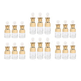 Max Maxb 6 Pieces Glass Pipette Eye Dropper Bottles For Essential Oil Makeup 20ML