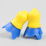 Max 4 Pieces Reusable Silicone Earplugs Hearing Protection Ear Plug for Airplane