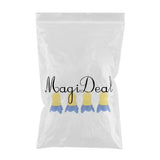 Max 4 Pieces Reusable Silicone Earplugs Hearing Protection Ear Plug for Airplane