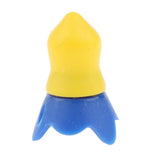 Max 4 Pieces Reusable Silicone Earplugs Hearing Protection Ear Plug for Airplane