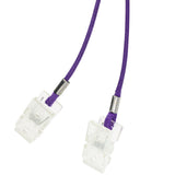 Max Maxb 2 Pieces Flexible Bib Napkin Chains Holder Meal Paper Towel Clip Purple