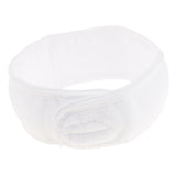 Beauty Salon Makeup Headband Yoga Sweat Absorbent Cotton Hair Wrap White