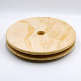Max Maxb Premium Wooden Weight Plate for Workout Weightlifting Fitness Gym Training