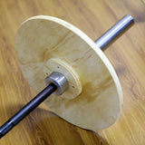 Max Maxb Premium Wooden Weight Plate for Workout Weightlifting Fitness Gym Training