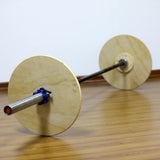 Max Maxb Premium Wooden Weight Plate for Workout Weightlifting Fitness Gym Training