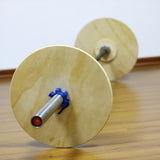 Max Maxb Premium Wooden Weight Plate for Workout Weightlifting Fitness Gym Training