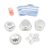 Max Maxb Handmade Bath Bomb Mold Soap Making Mould Tools Craft Heat Sealer Kit Set