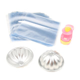 Max Maxb 2pcs Bath Bomb Mold Soap Making Mould + Heater Sealer +200 Heat Shrink Bags