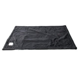 Max Soft Shawl Blanket Shoulder Leg Office Camping Blanket Dark Blue EU Plug