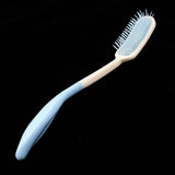 Max Long Reach Handheld Plastic Cushion Hair Brush Comb for Elderly Arthritis