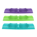 Reflexology Massage Board Tool for Plantar Fasciitis Foot Arch Pain Purple