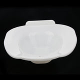 Toilet Sitz Bath Tub Hip Basin for Pregnant Women Hemorrhoids Patients White