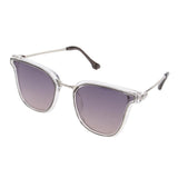Max Cat Eye Style Women Men Polarized UV 400 Protection Sunglasses Gray Purple