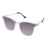 Max Cat Eye Style Women Men Polarized UV 400 Protection Sunglasses Gray Purple