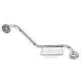 Max Maxb Bathroom Shower Toilet Bath Grab Bar Safety Handrail with Soap Dish Holder