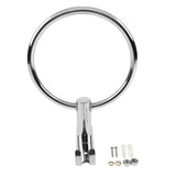 Max Maxb Stainless Steel Polished Wall Mount Towel Ring Bath Shower Bathroom Holder