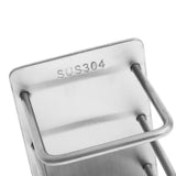 Max Maxb Stainless Steel Wall Mounted Shower Bathroom Toothbrush Toothpaste Holder