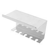 Max Maxb Wall Mounted Shower Bathroom Toothbrush Toothpaste Holder Stand 5 Holes