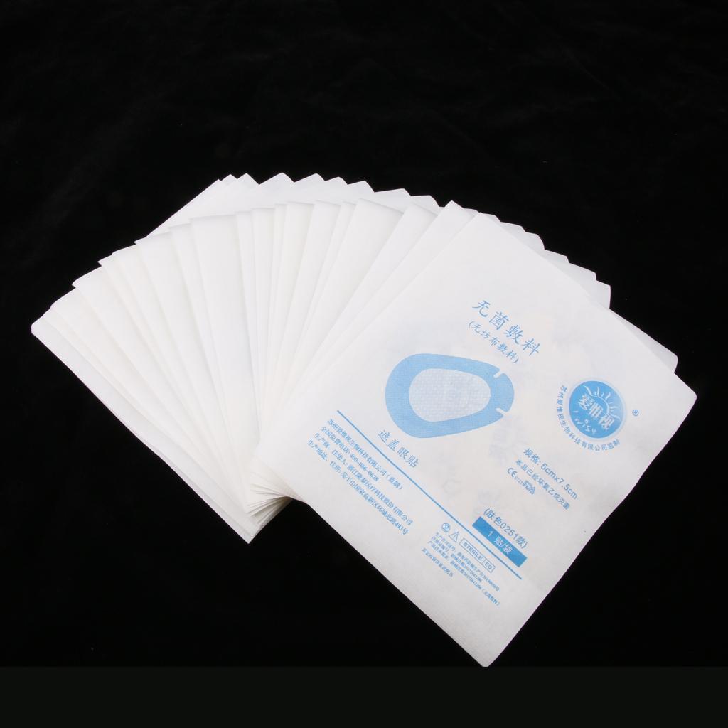 Max Maxb 20 Pieces Disposable Adhesive Bandages Eye Patches for Kids with Lazy Eye 06