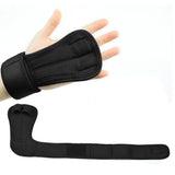 Max Maxb Sports Hand Grip Lifting Glove Wrist Support Palm Protection Two Fingers