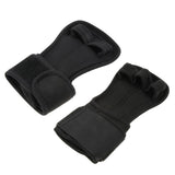 Max Maxb Sports Hand Grip Lifting Glove Wrist Support Palm Protection Two Fingers
