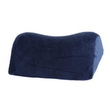Max Maxb Memory Foam Cervical Neck Pillow Sleep Wedge Orthopedic Cushion Navy Blue