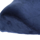 Max Maxb Memory Foam Cervical Neck Pillow Sleep Wedge Orthopedic Cushion Navy Blue