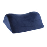 Max Maxb Memory Foam Cervical Neck Pillow Sleep Wedge Orthopedic Cushion Navy Blue