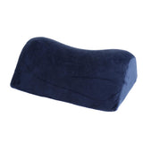 Max Maxb Memory Foam Cervical Neck Pillow Sleep Wedge Orthopedic Cushion Navy Blue