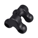 Maxbell Bone Neck Pillow Massager Trigger Point for Shoulder Spine Back Waist Black